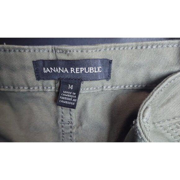 Banana Republic Olive Green Pants NWT Women’s Casual Office Wear Trousers - Picture 5 of 8